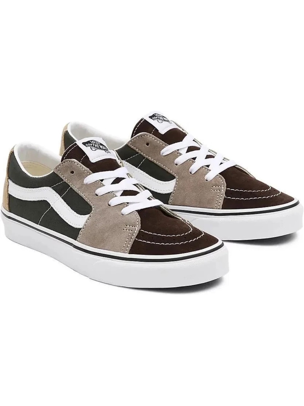 Vans Sk8-Low Color Block Demitasse Size 10.5